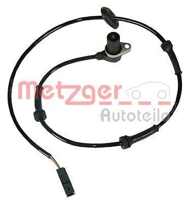Capteur ABS (Capteur de vitesse de roue) METZGER ref. 0900239