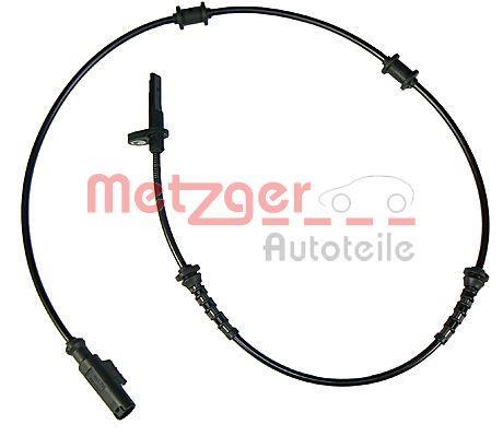 Capteur ABS (Capteur de vitesse de roue) METZGER 0900824