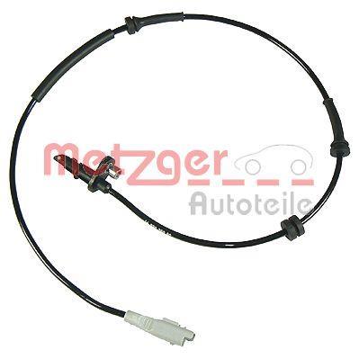 Capteur ABS (Capteur de vitesse de roue) METZGER ref. 0900441