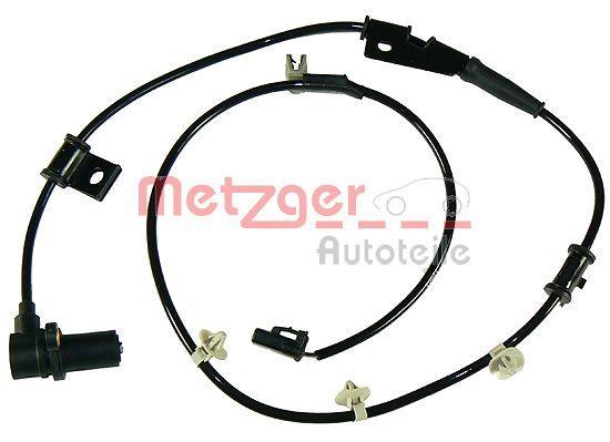 Capteur ABS (Capteur de vitesse de roue) METZGER ref. 0900585