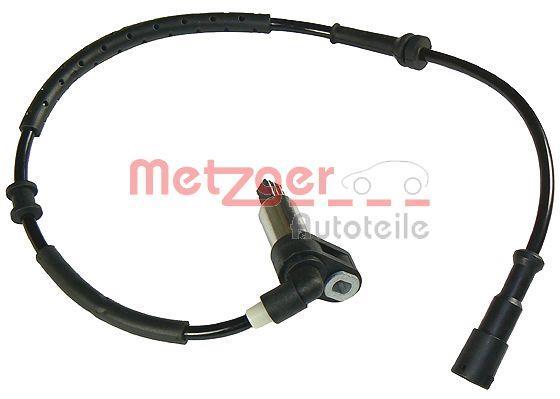 Capteur ABS (Capteur de vitesse de roue) METZGER ref. 0900593