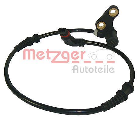 Capteur ABS (Capteur de vitesse de roue) METZGER 0900666