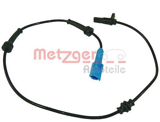 Capteur ABS (Capteur de vitesse de roue) METZGER ref. 0900671