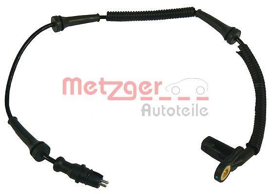 Capteur ABS (Capteur de vitesse de roue) METZGER ref. 0900674