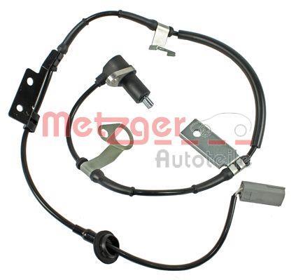 Capteur ABS (Capteur de vitesse de roue) METZGER 0900713