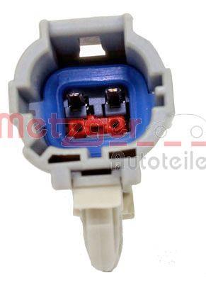 Capteur ABS (Capteur de vitesse de roue) METZGER 0900717