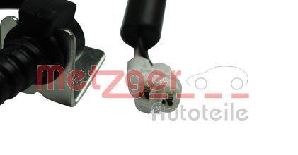 Capteur ABS (Capteur de vitesse de roue) METZGER ref. 0900754