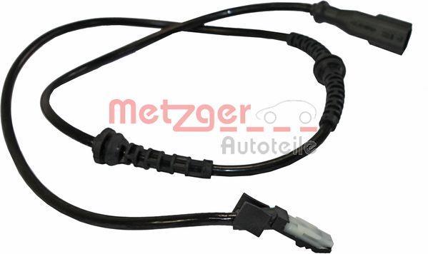 Capteur ABS (Capteur de vitesse de roue) METZGER ref. 0900848