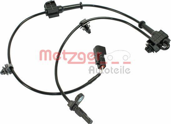 Capteur ABS (Capteur de vitesse de roue) METZGER ref. 0900865