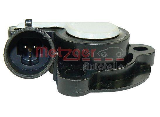Sensor de posição, borboleta de admissão METZGER ref. 0904001