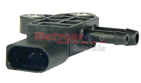 Capteur, pression des gaz échappement (Capteur de pression différentiel) METZGER ref. 0906214