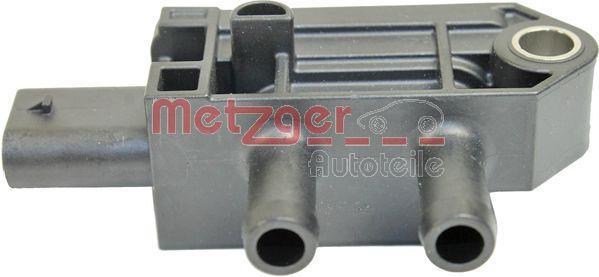 Capteur, pression des gaz échappement (Capteur de pression différentiel) METZGER ref. 0906286