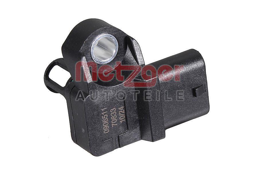 Sensor, pressão de sobrealimentação METZGER ref. 0906511