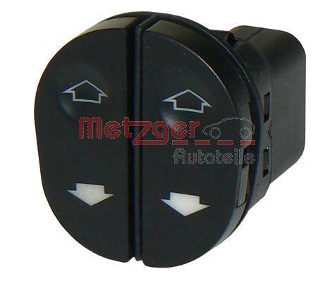 Interruptor, elevadores dos vidros METZGER 0916061