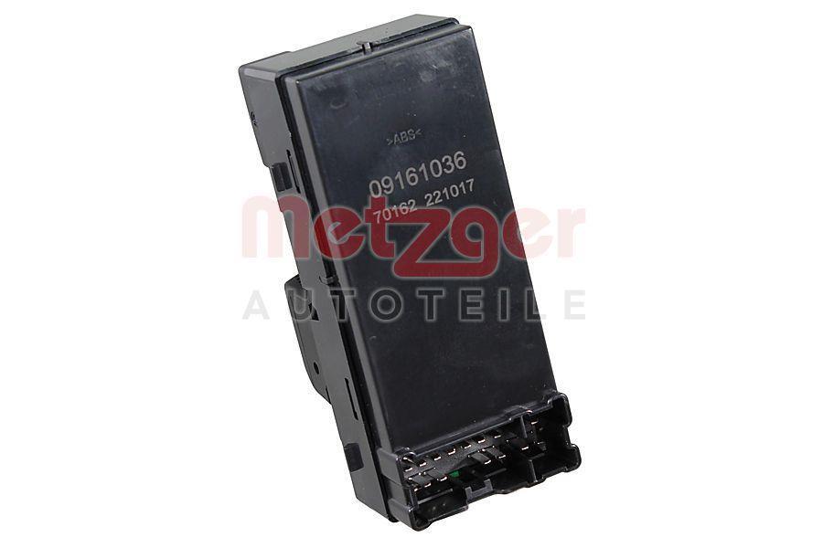 Interruptor, elevalunas METZGER 09161036