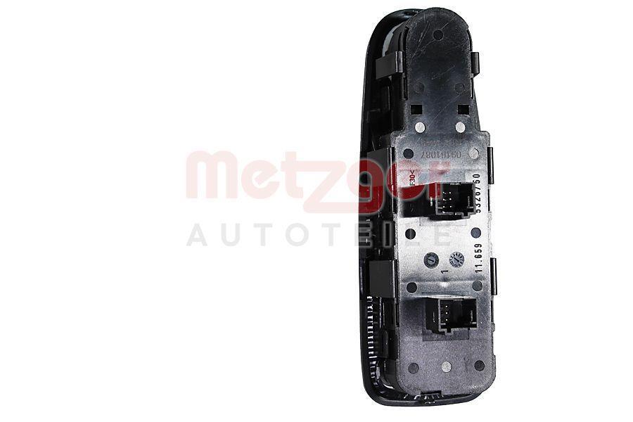 Interruptor, elevalunas METZGER ref. 09161087