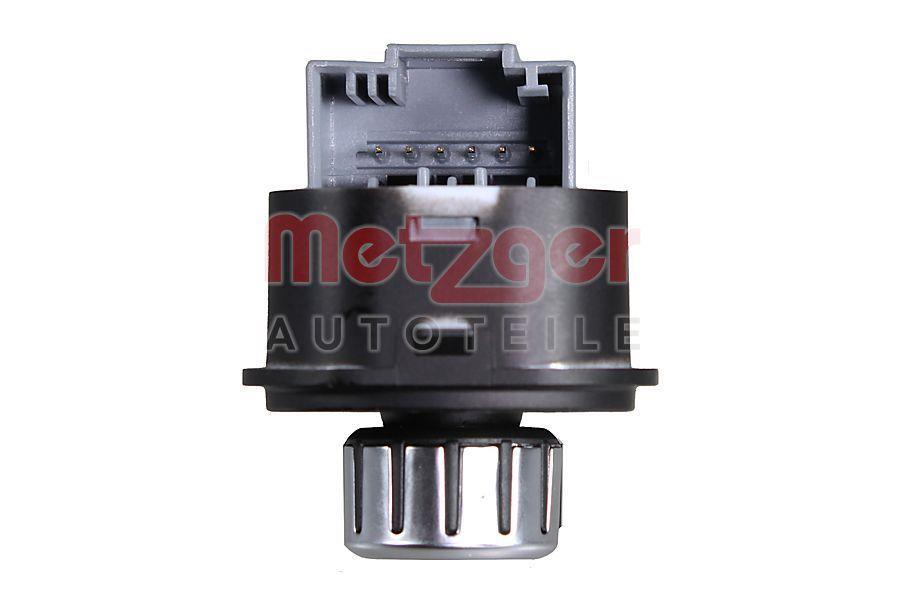Commande, ajustage du miroir (Manette de réglage rétroviseur) METZGER 09161123