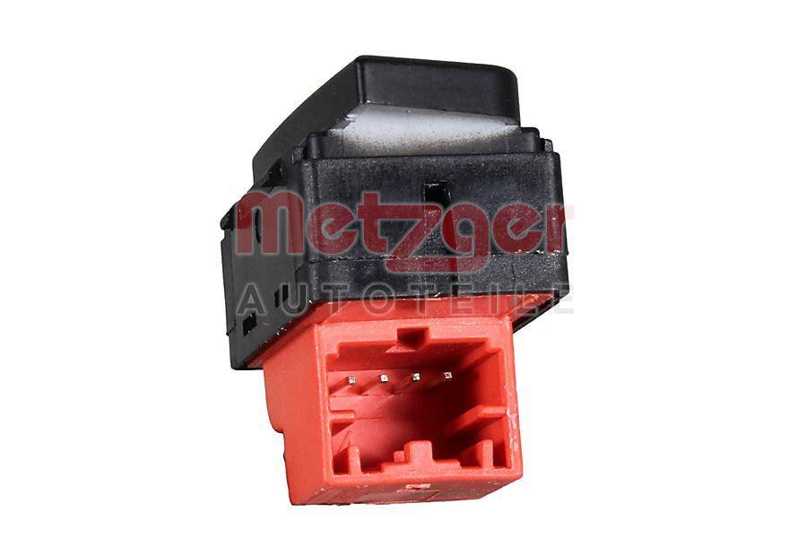 Interrupteur, verrouilage des portières (Bouton de centralisation) METZGER 09161131