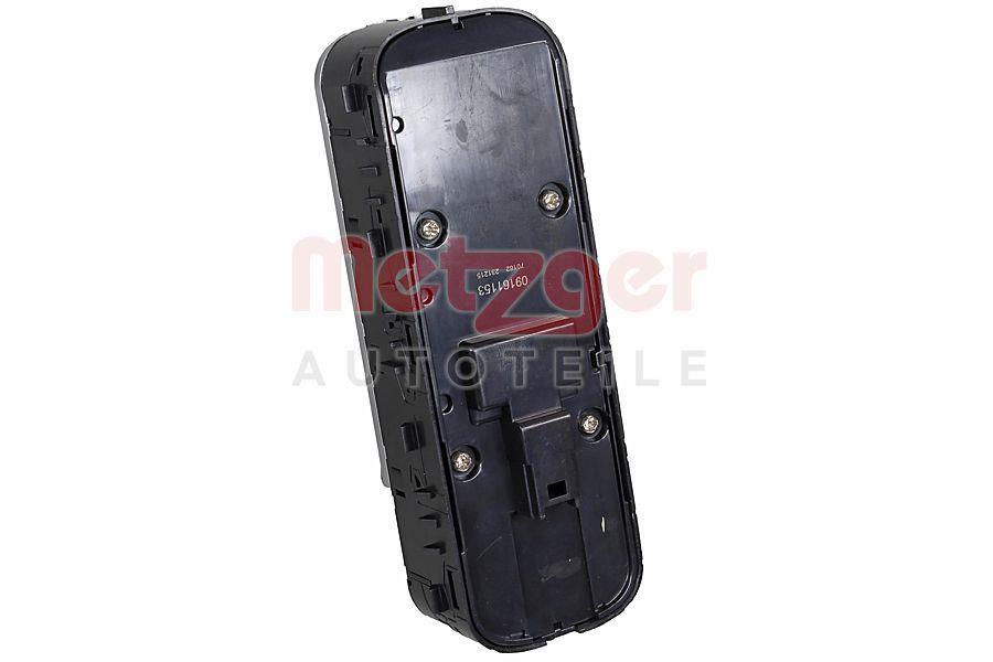Interruptor, elevalunas METZGER 09161153
