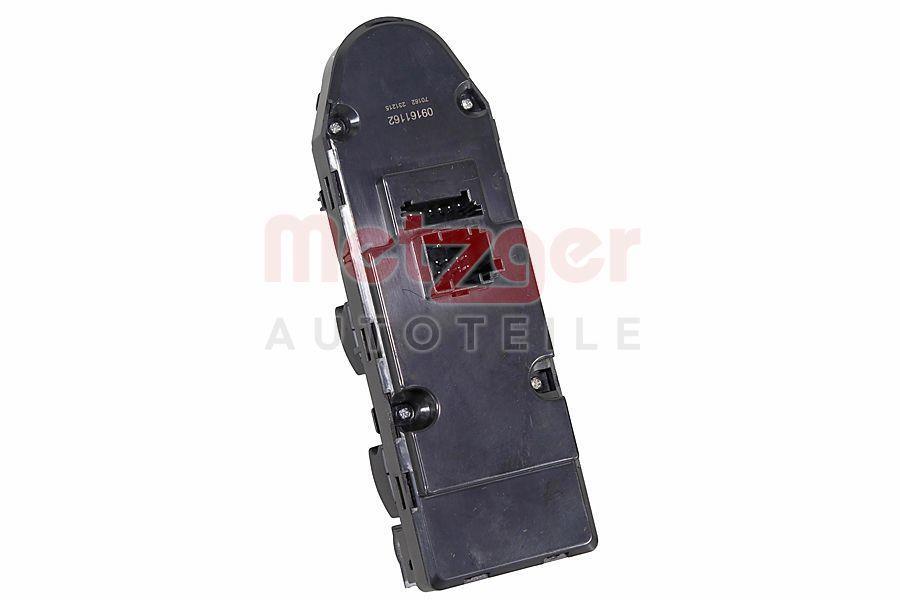 Interruptor, elevalunas METZGER 09161162