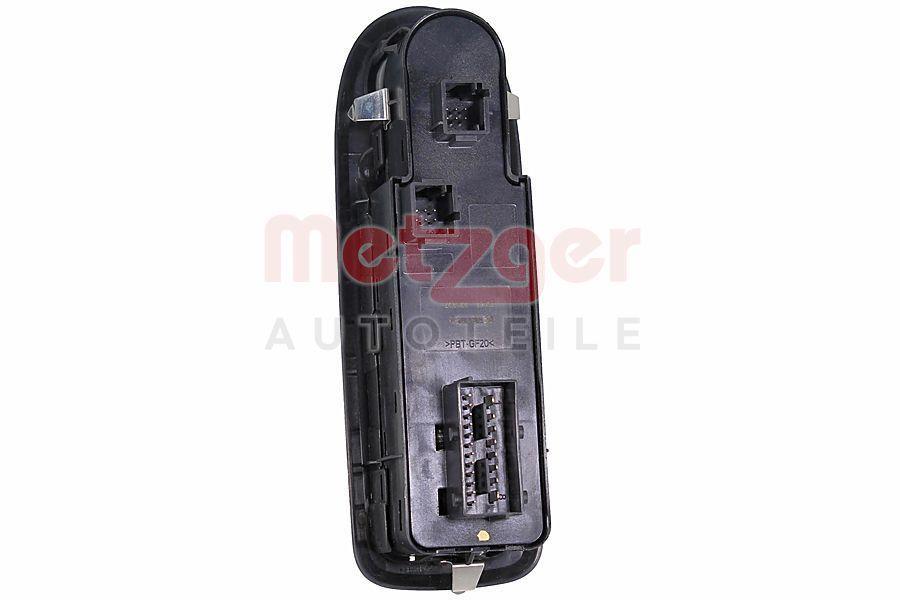 Interruptor, elevalunas METZGER 09161180