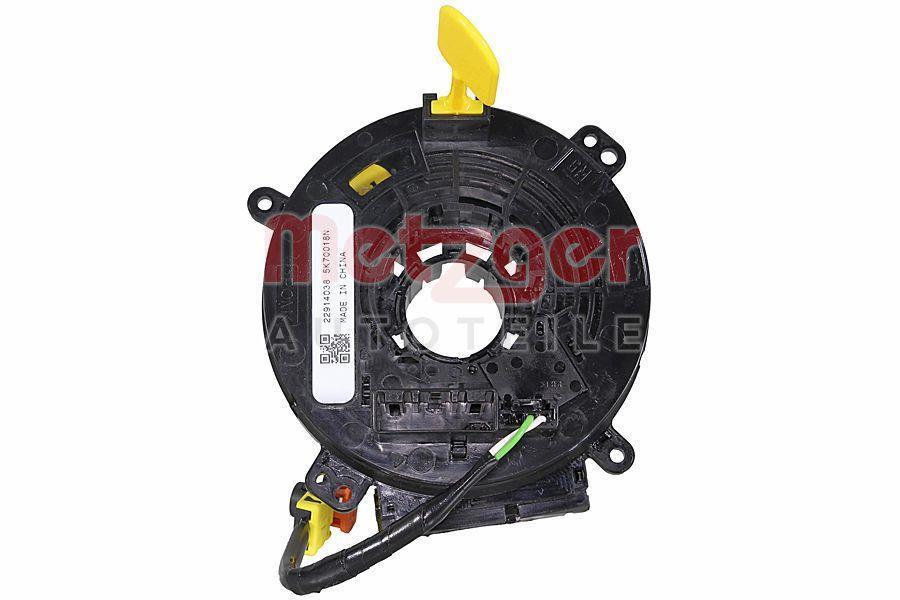 Muelle espiral, airbag (Anillo de airbag) METZGER ref. 09161193