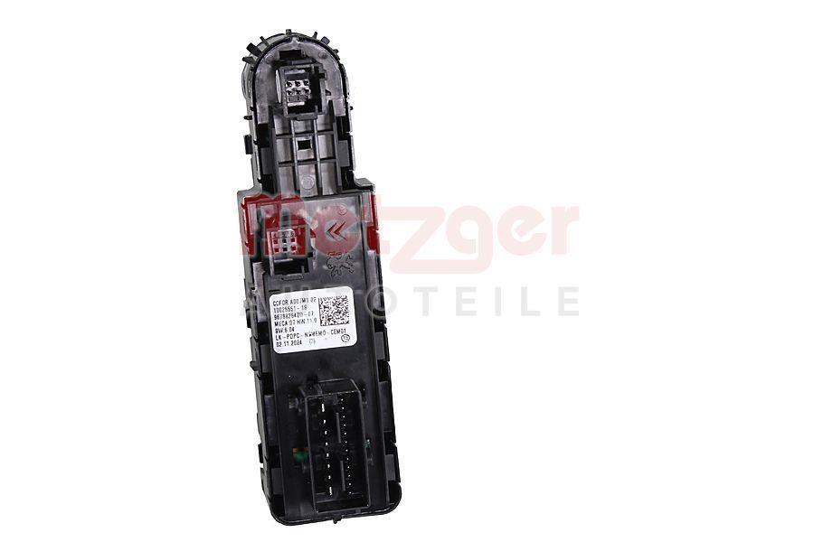 Interruptor, elevalunas METZGER ref. 09161249