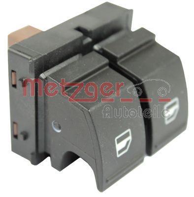 Interrupteur, lève-vitre (Bouton de lève-vitre) METZGER 0916247