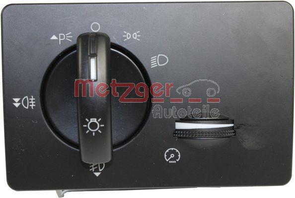 Interruptor, luz principal (Mando de luces) METZGER ref. 0916367