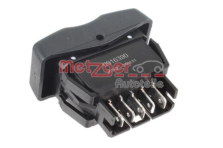 Interruptor, elevadores dos vidros METZGER ref. 0916390