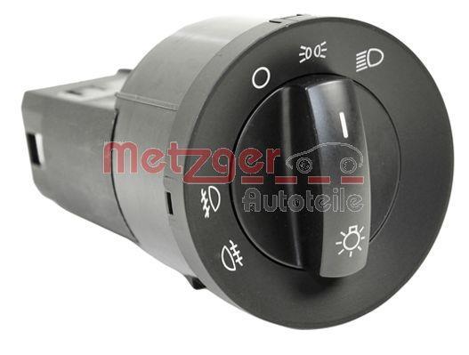 Interruptor, luz principal (Mando de luces) METZGER 0916404