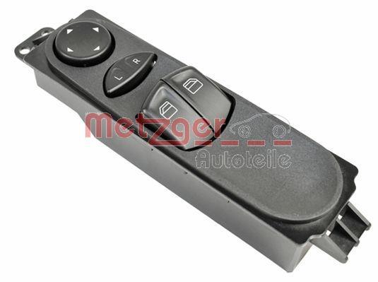 Interrupteur, lève-vitre (Bouton de lève-vitre) METZGER 0916407