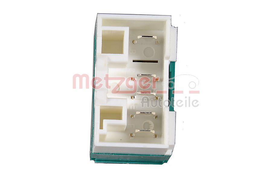 Interrupteur, lève-vitre (Bouton de lève-vitre) METZGER 0916558