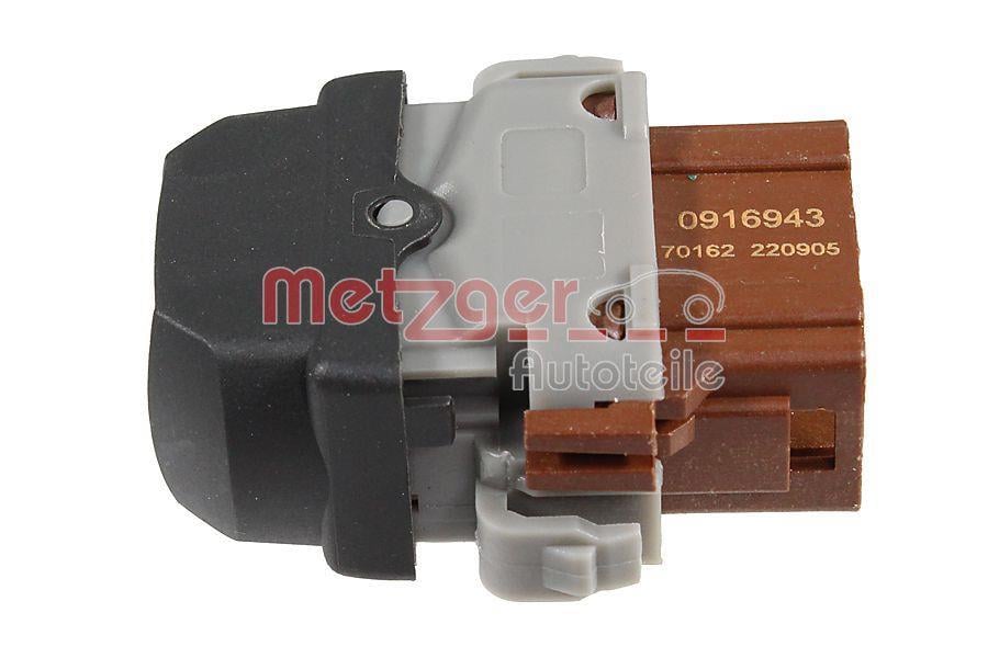 Interrupteur, lève-vitre (Bouton de lève-vitre) METZGER 0916943