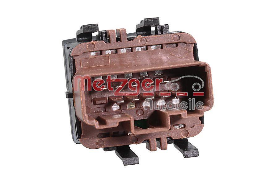 Interrupteur, lève-vitre (Bouton de lève-vitre) METZGER 0916947