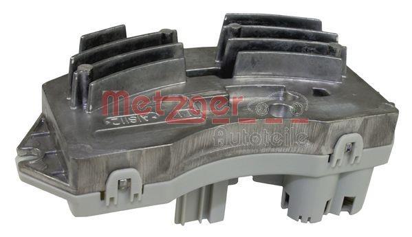 Résistance, pulseur d'air habitacle (Élément de commande, chauffage/ventilation) METZGER ref. 0917016