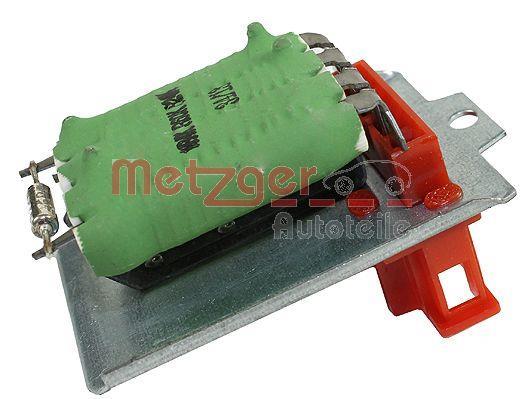 Résistance, pulseur d'air habitacle (Élément de commande, chauffage/ventilation) METZGER ref. 0917031