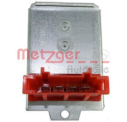 Résistance, pulseur d'air habitacle (Élément de commande, chauffage/ventilation) METZGER ref. 0917031