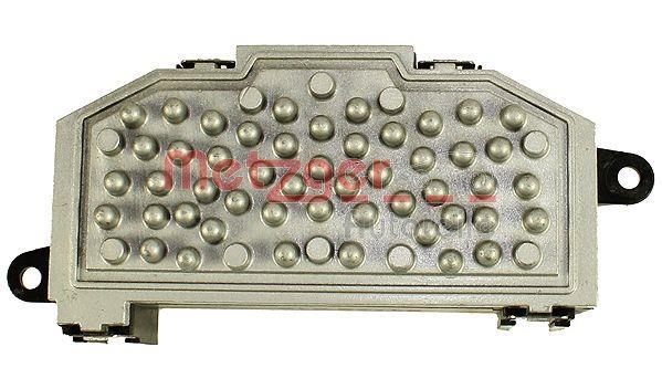 Résistance, pulseur d'air habitacle (Élément de commande, chauffage/ventilation) METZGER ref. 0917033