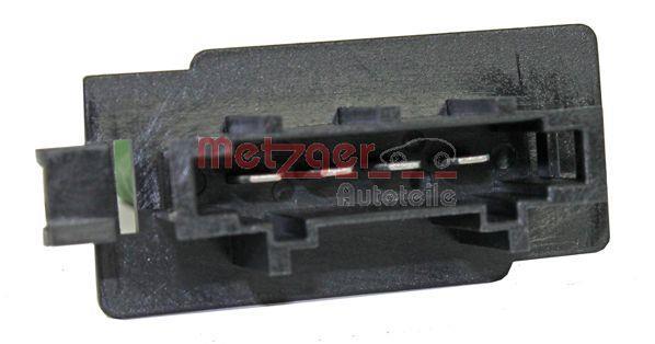 Résistance, pulseur d'air habitacle (Élément de commande, chauffage/ventilation) METZGER ref. 0917043