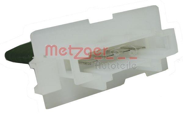 Résistance, pulseur d'air habitacle (Élément de commande, chauffage/ventilation) METZGER ref. 0917046