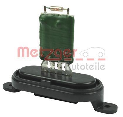 Résistance, pulseur d'air habitacle (Élément de commande, chauffage/ventilation) METZGER ref. 0917066