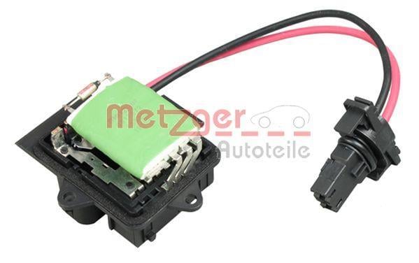 Resistência, ventilador de ar da cabina METZGER ref. 0917072