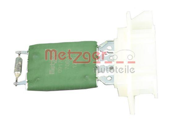 Résistance, pulseur d'air habitacle (Élément de commande, chauffage/ventilation) METZGER ref. 0917075