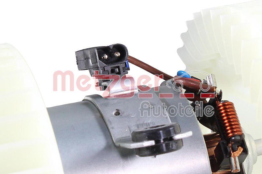 Pulseur d'air habitacle (Ventilateur habitacle) METZGER 0917078