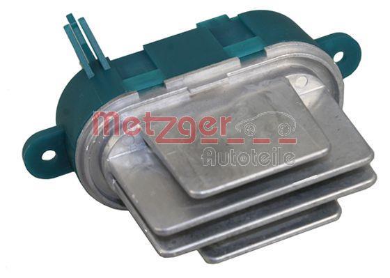 Résistance, pulseur d'air habitacle (Élément de commande, chauffage/ventilation) METZGER ref. 0917172
