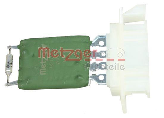 Résistance, pulseur d'air habitacle (Élément de commande, chauffage/ventilation) METZGER ref. 0917228