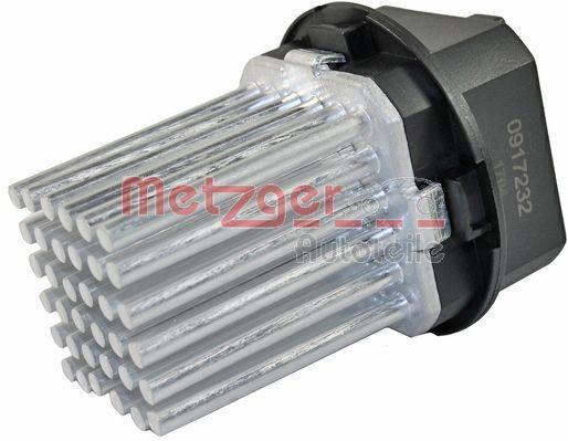 Résistance, pulseur d'air habitacle (Élément de commande, chauffage/ventilation) METZGER ref. 0917232