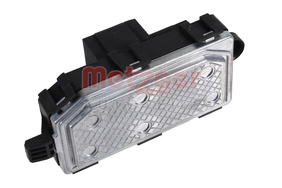 Résistance, pulseur d'air habitacle (Élément de commande, chauffage/ventilation) METZGER ref. 0917235