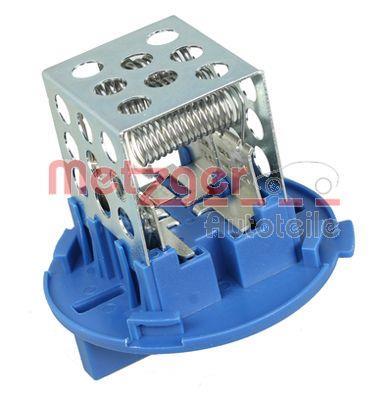 Résistance, pulseur d'air habitacle (Élément de commande, chauffage/ventilation) METZGER ref. 0917245